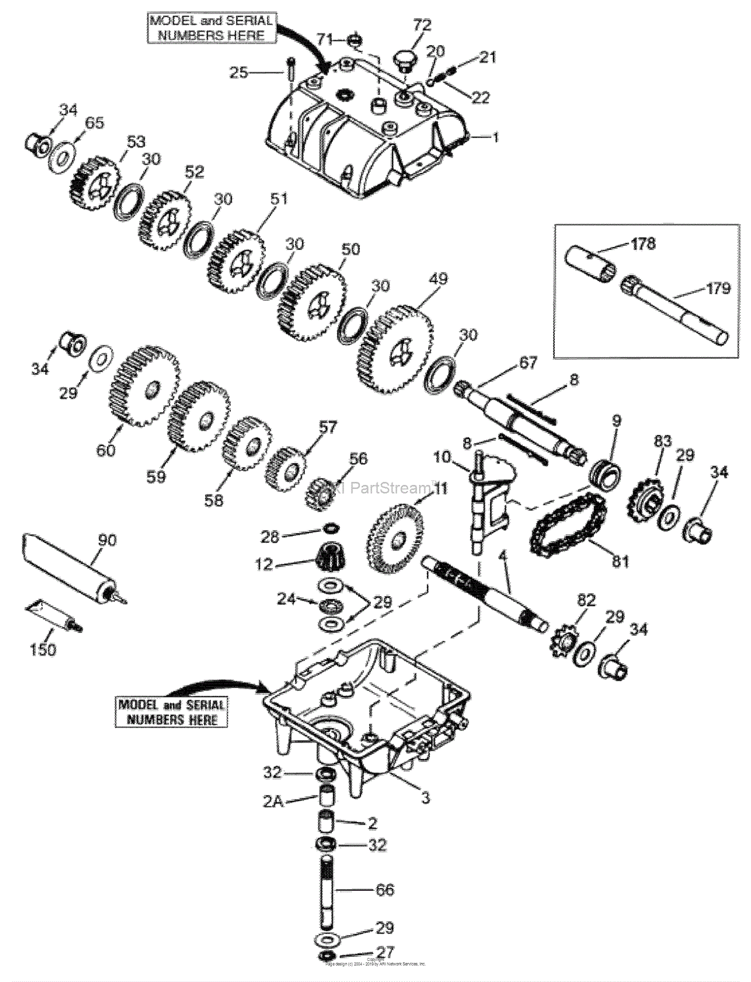 Toro Professional 30193 Mid Size Proline Gear 12 5 Hp W 36 Sd Mower 1999 Sn 990251 999999 Parts Diagram For Peerless Transmission Model 700 070a