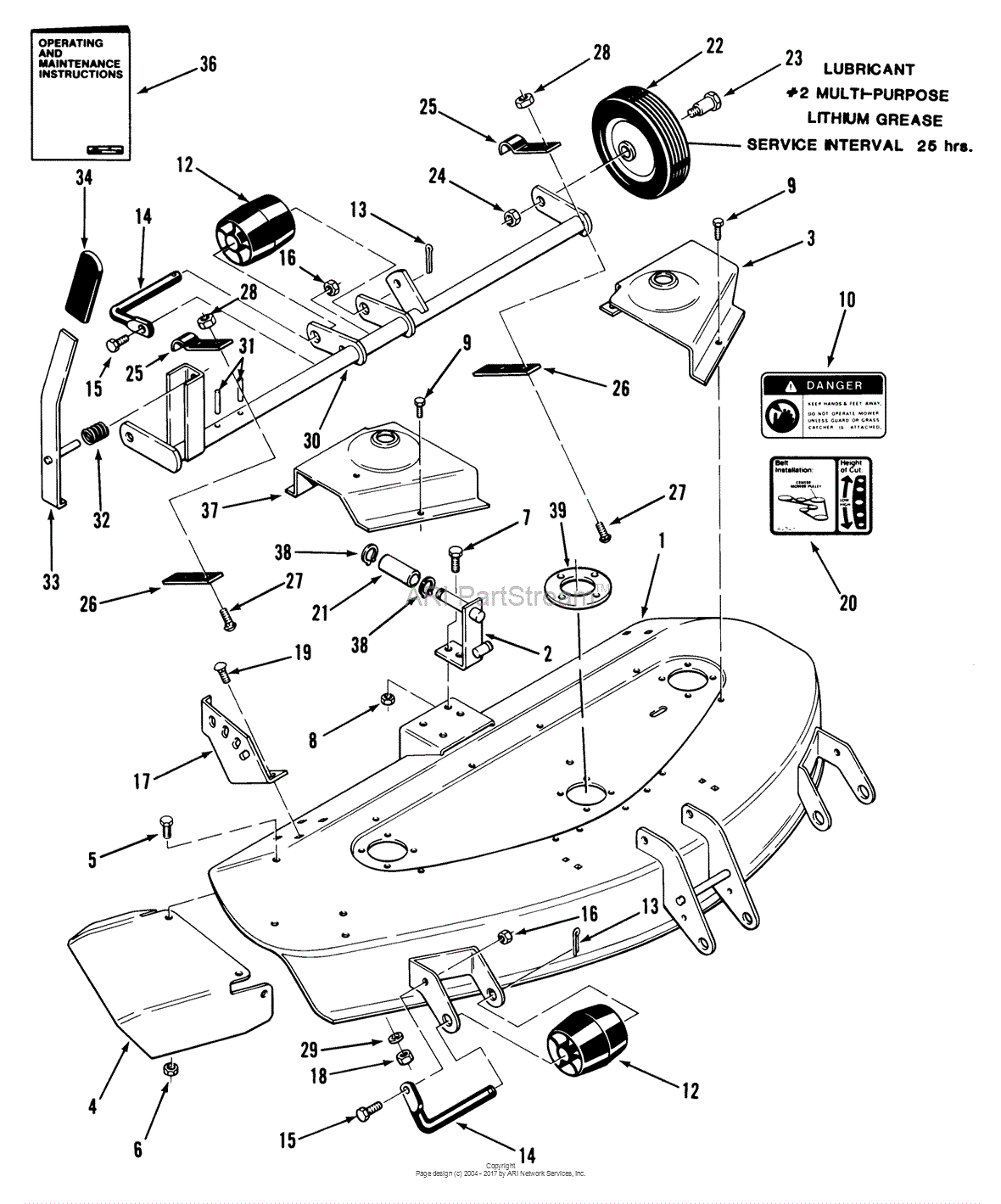 Toro 05-42XR06, 42