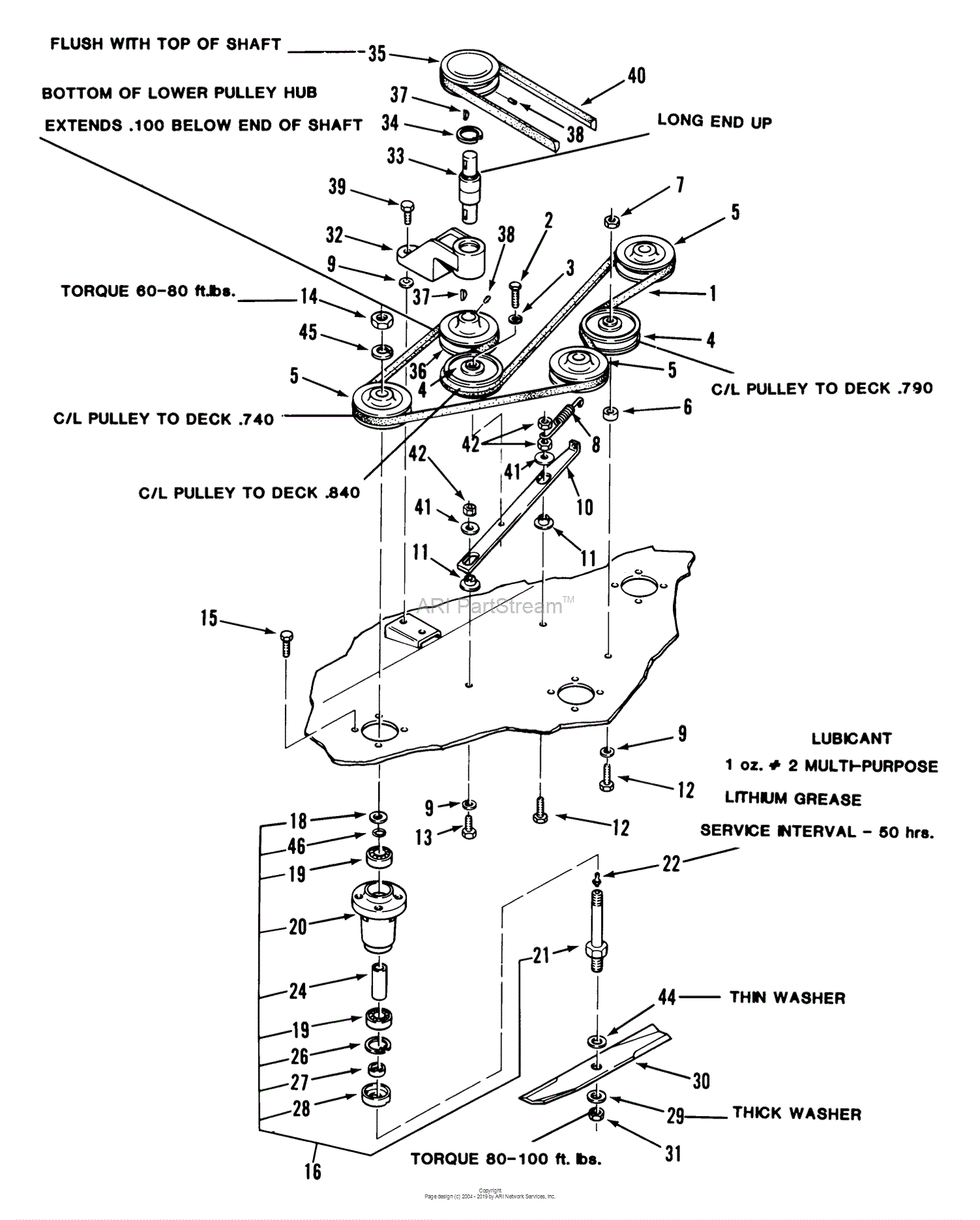 Toro 05-42XR06, 42