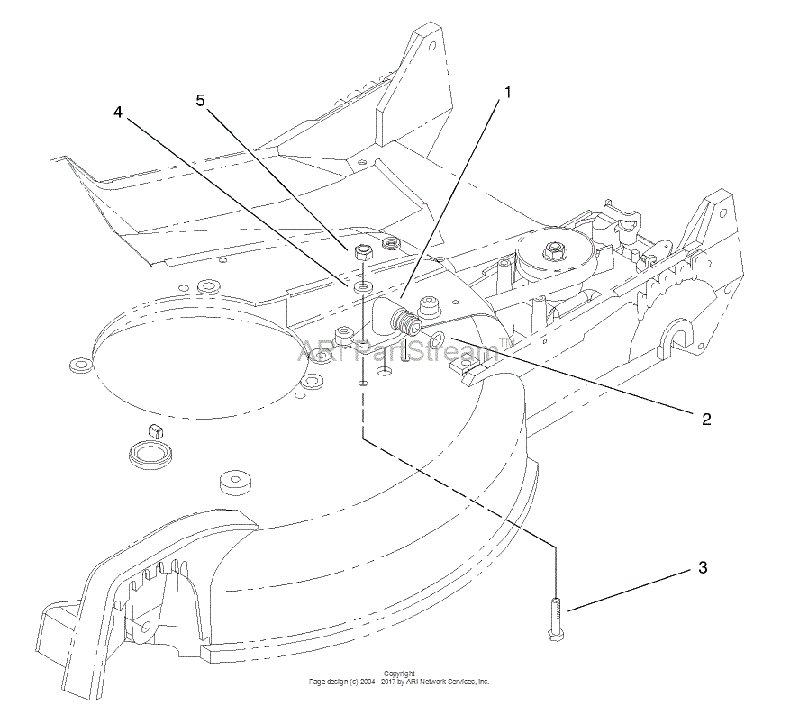 Toro 95-7067, Washout Port, For International Lawn Mower Parts Diagram ...