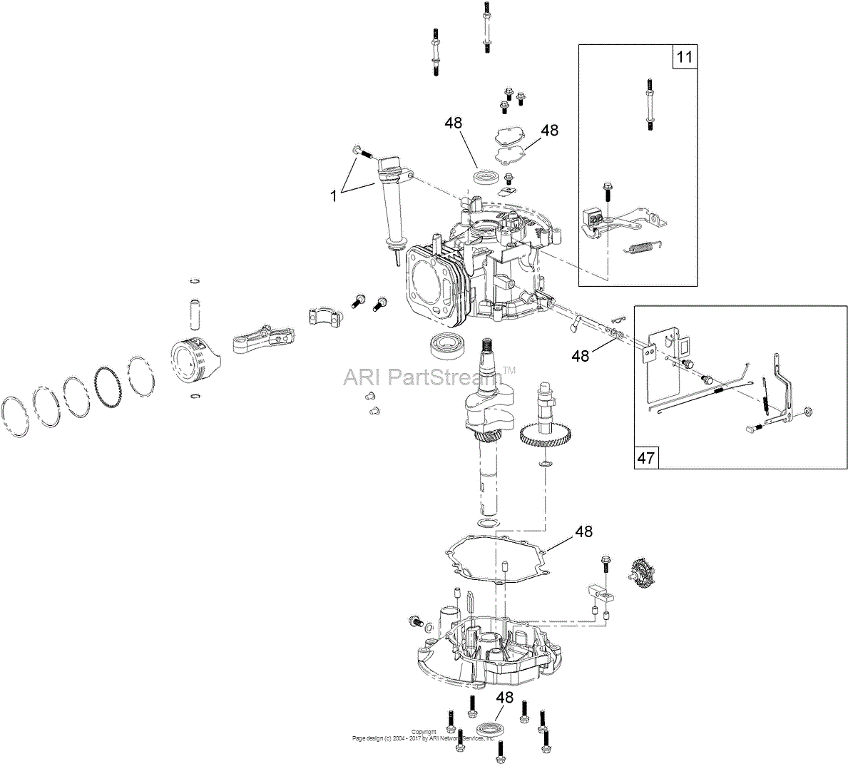 Toro 120-4411, LC1P65FC Zone-Start Engine Parts Diagram for DIPSTICK ...