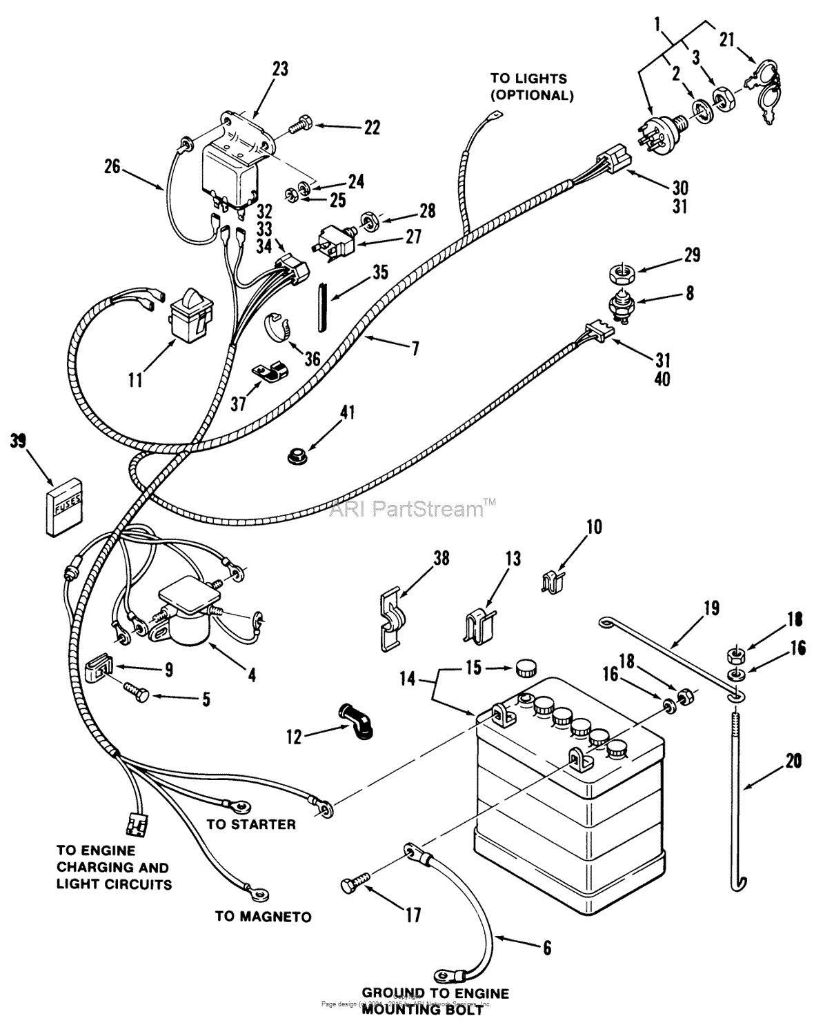 Toro Interlock System Wiring Diagram Electrical On Pinterest Wiring