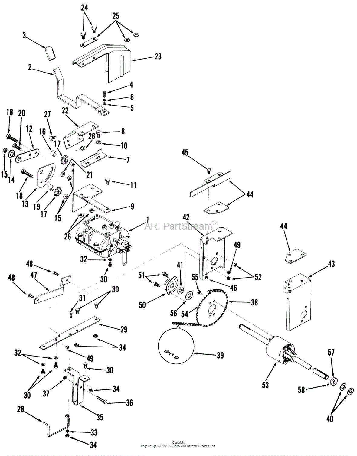 Toro 93-11bp01, A-111 5-speed Rear Engine Rider, 1979 Parts Diagram For 