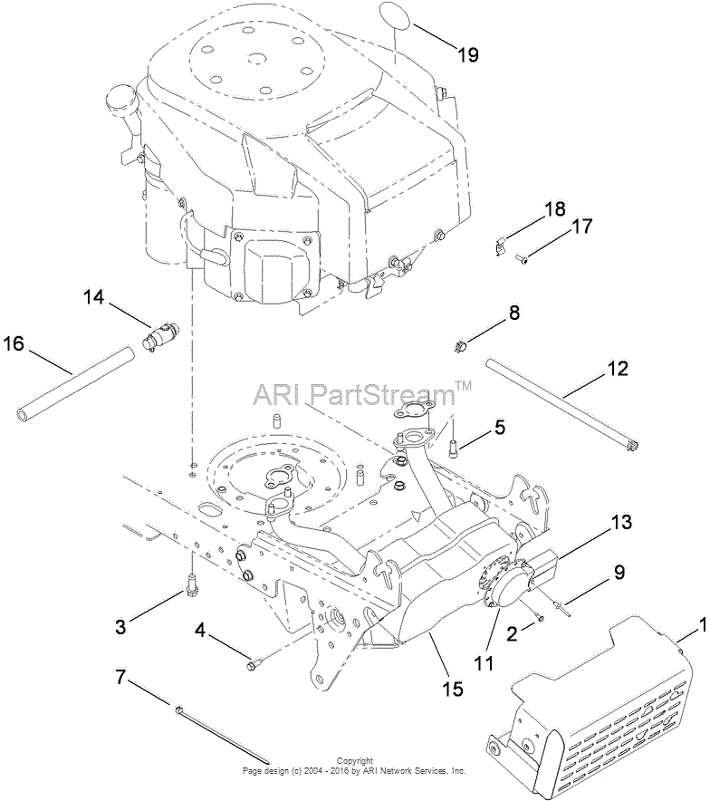 Toro 14AQ81RP848, GT2200 Garden Tractor, 2009 (SN 1-1) Parts 