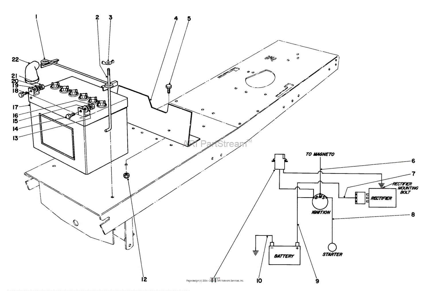 Toro 55002 935 Recoil Lawn Tractor 1969 Sn 9000001 9999999 Parts Diagram For 935e Electrical 6490