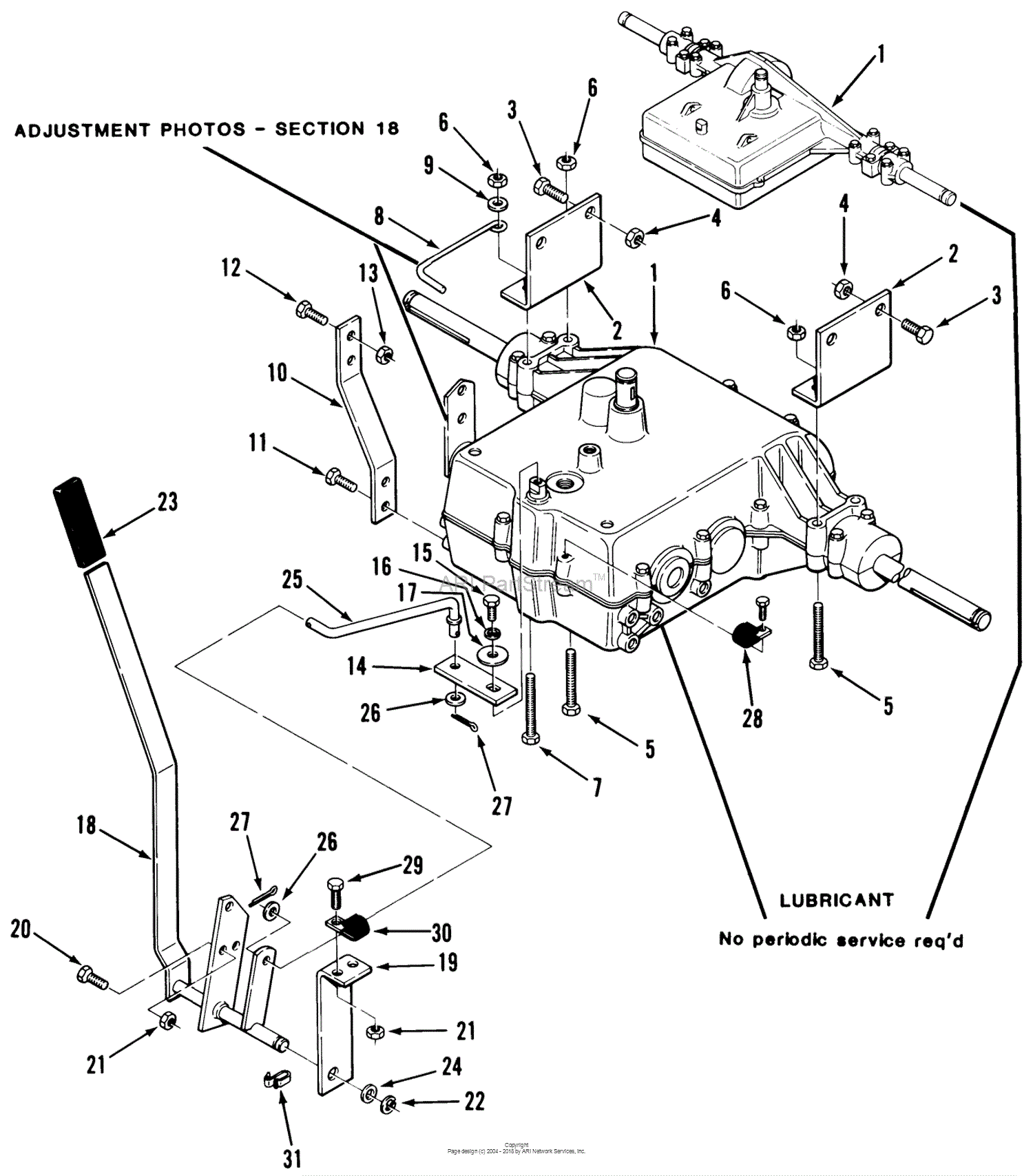 Toro 33-08B303, 108-3 Rear Engine Rider, 1986 Parts Diagram for ...