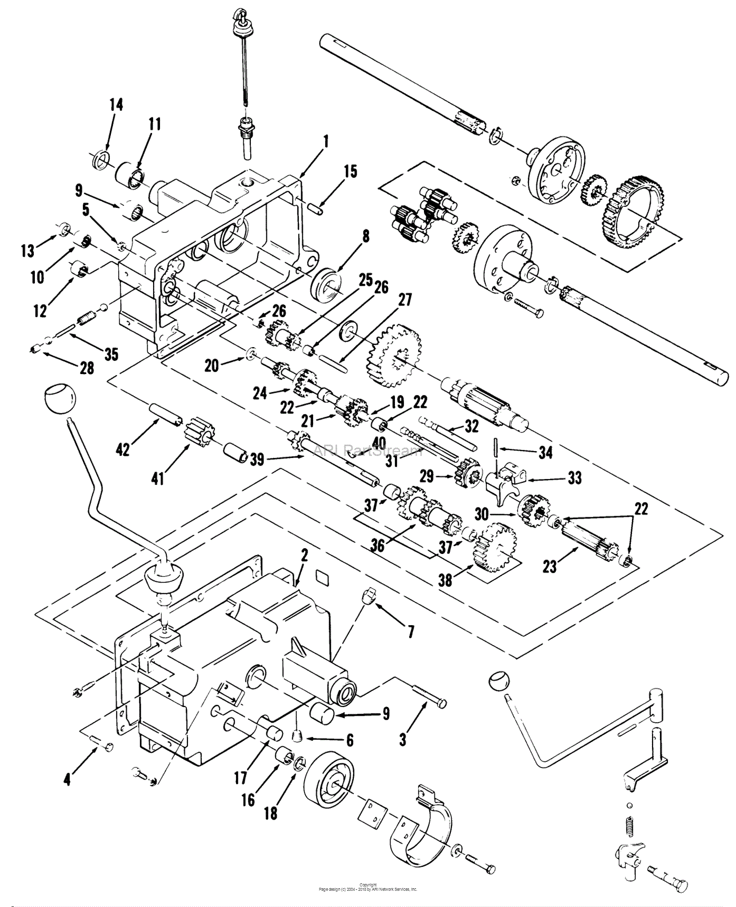 Wheel Horse 312-8 Parts Diagram