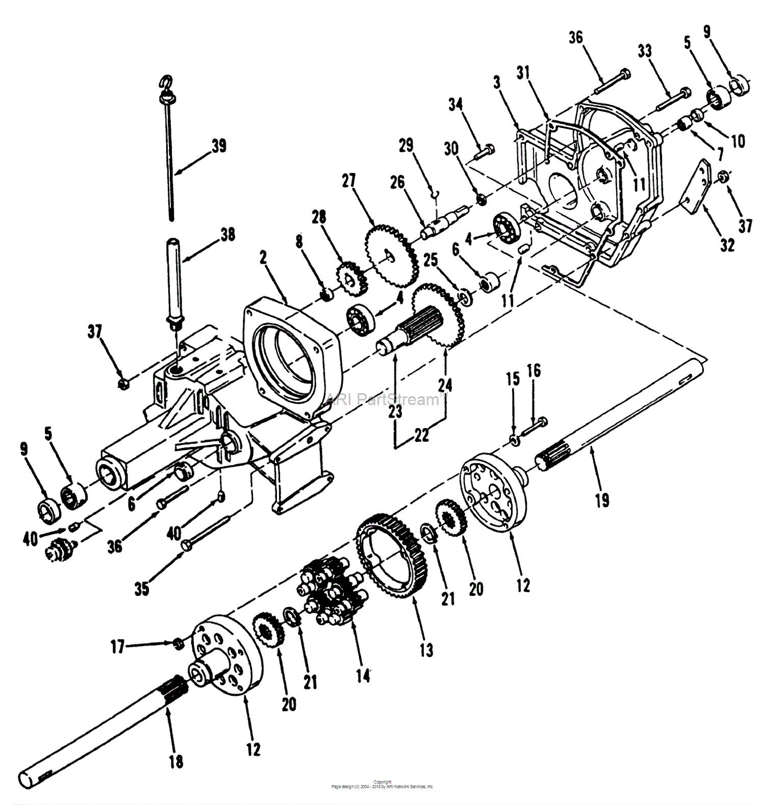 Toro 31-12K804, 312-8 Garden Tractor, 1992 (SN 2000001-2999999) Parts ...