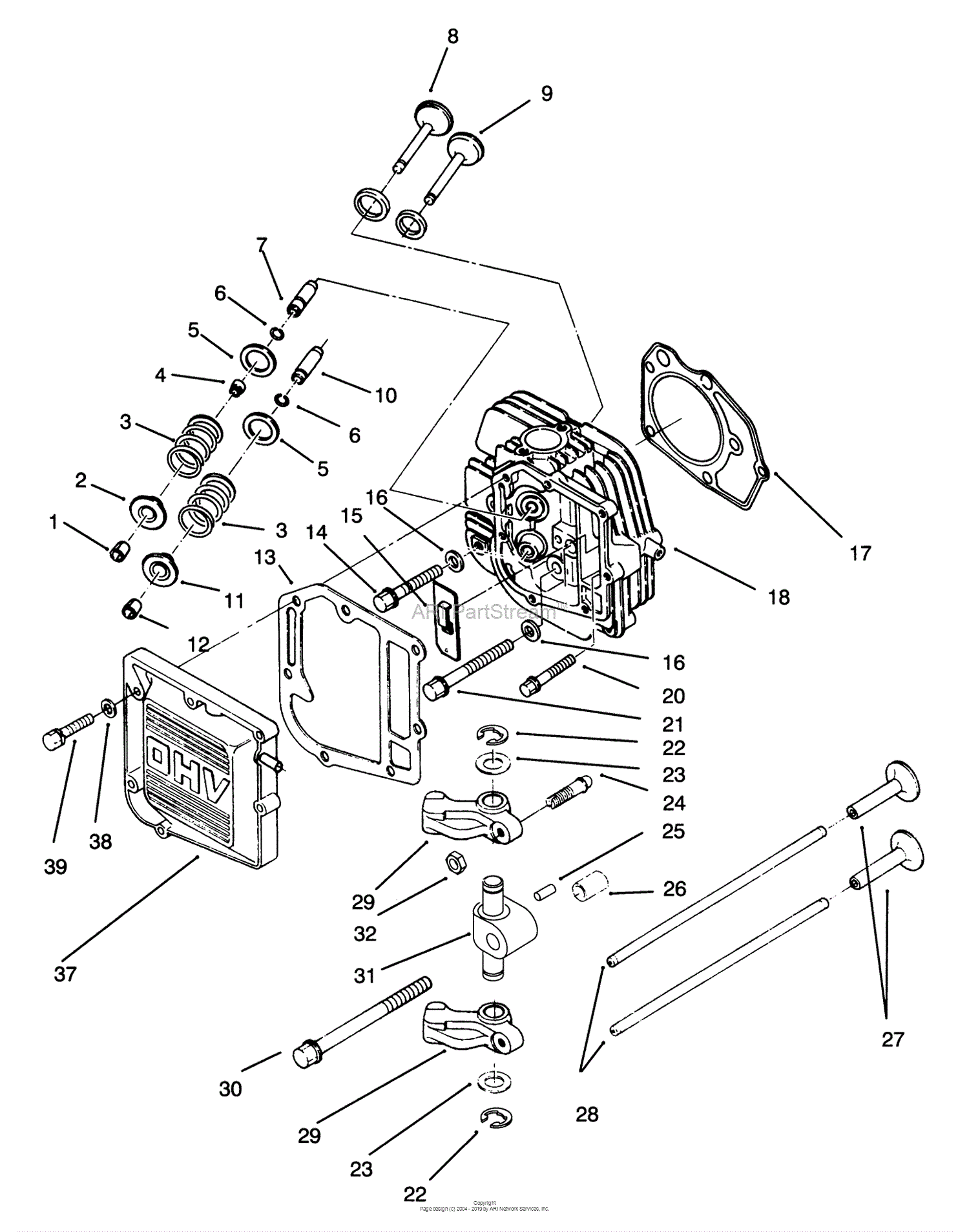 Toro 72041, 244-H Yard Tractor, 1993 (SN 3900001-3999999) Parts Diagram ...