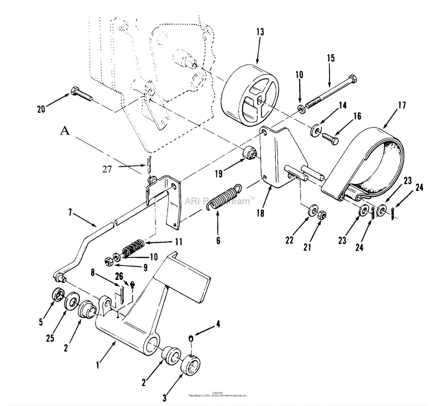Toro 73401, 314-H Garden Tractor, 1994 (SN 4900001-4999999) Parts ...