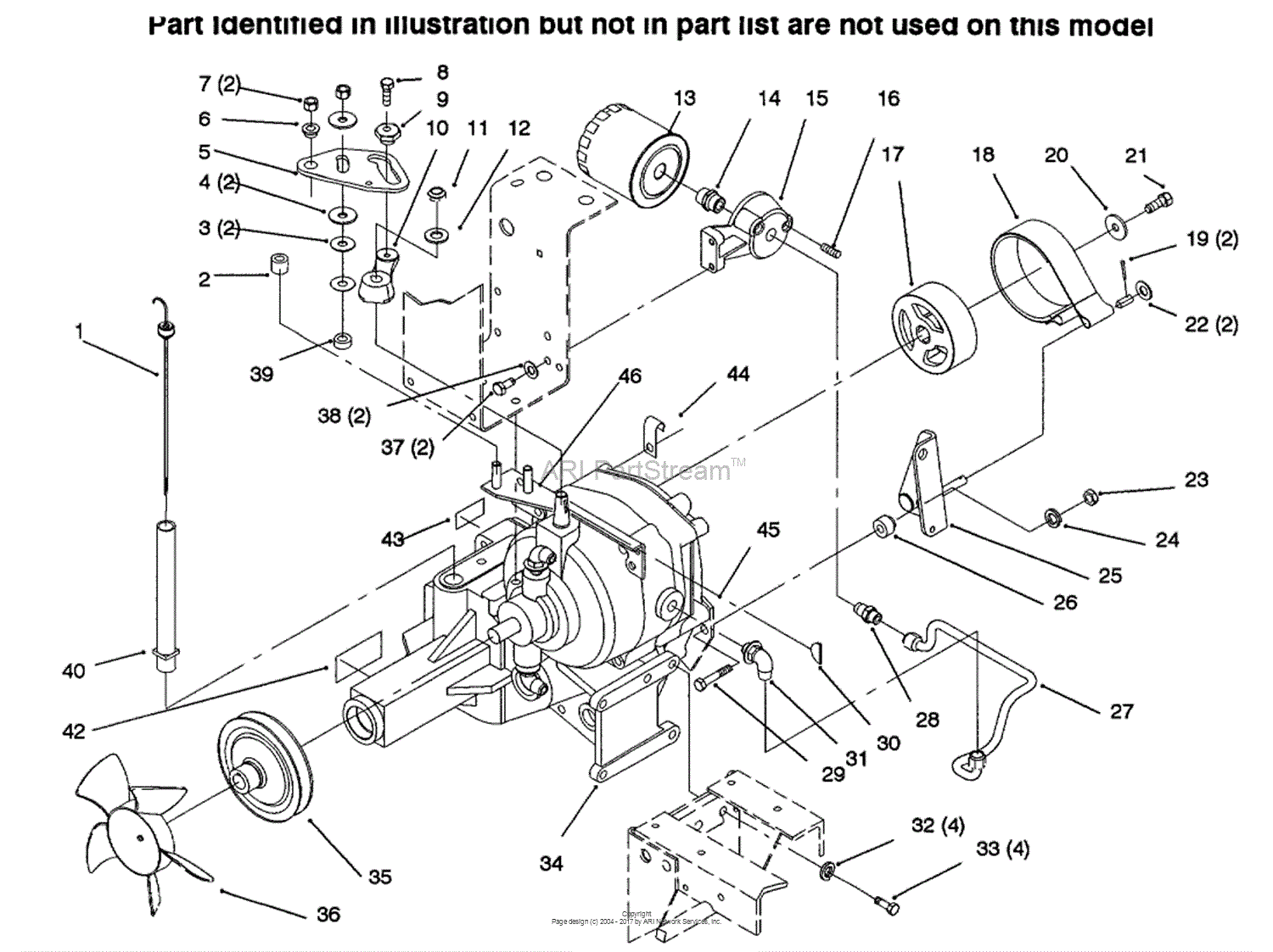 Toro 73423, 416-H Garden Tractor, 1996 (SN 6900001-6999999) Parts ...