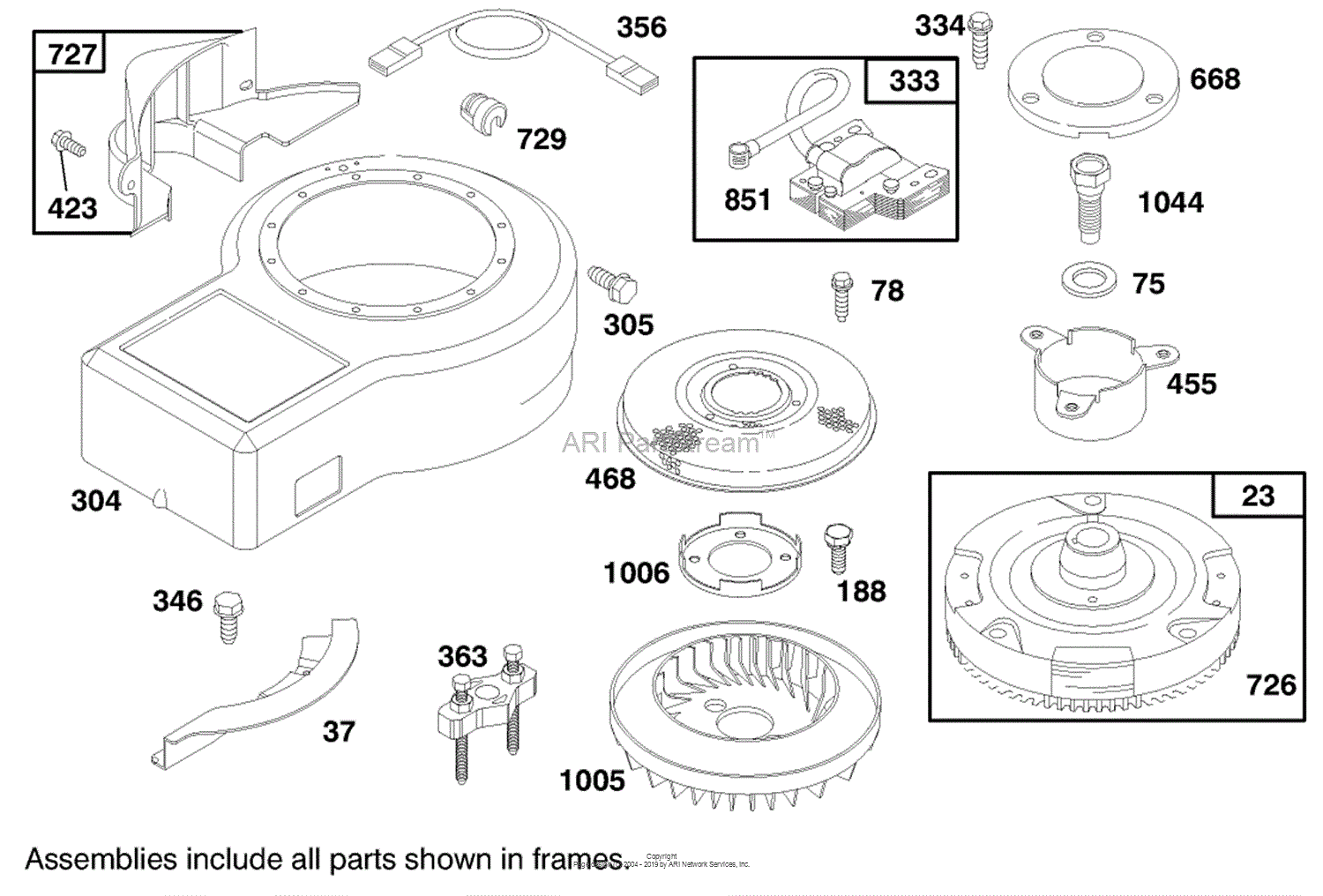 Toro 71188, 12-32XL Lawn Tractor, 1998 (SN 8900001-8999999) Parts ...