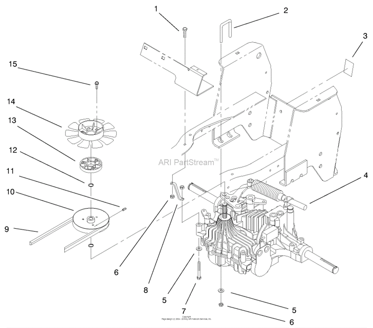 Toro 72106, 270-H Lawn and Garden Tractor, 1999 (SN 9900001-9999999 ...