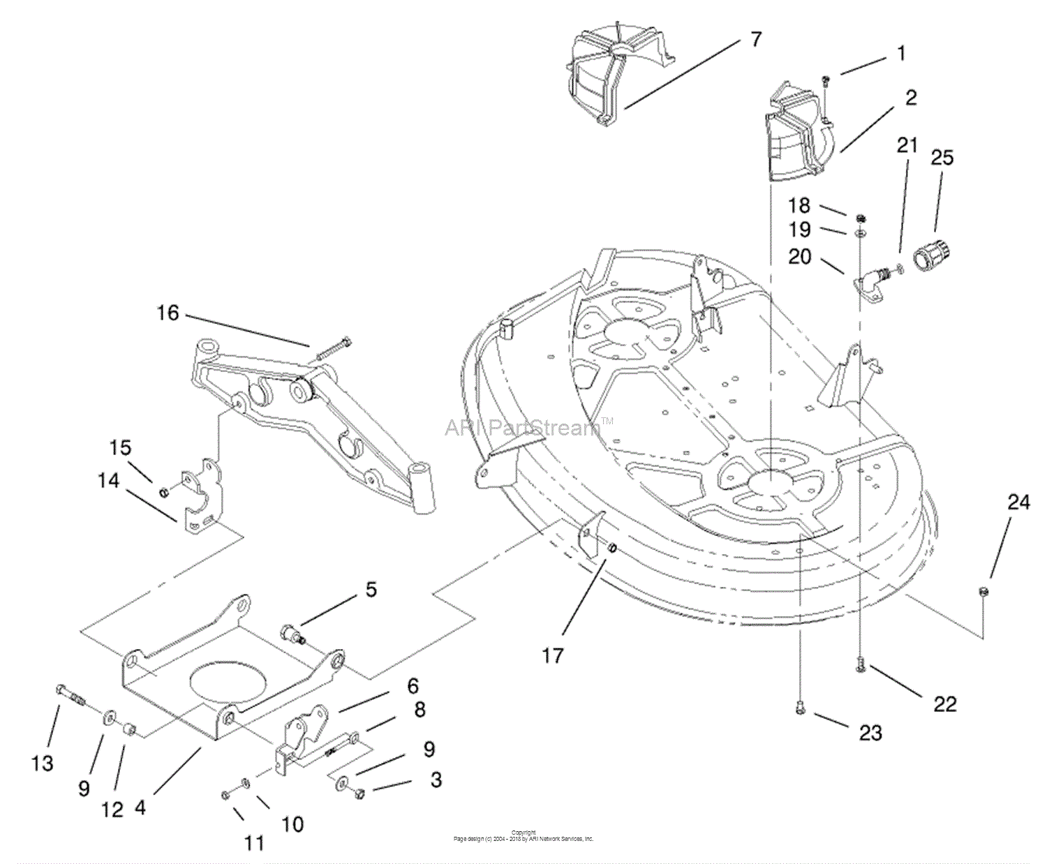 Toro 71223, 16-38xl Lawn Tractor, 2000 (sn 200000001-200999999) Parts 