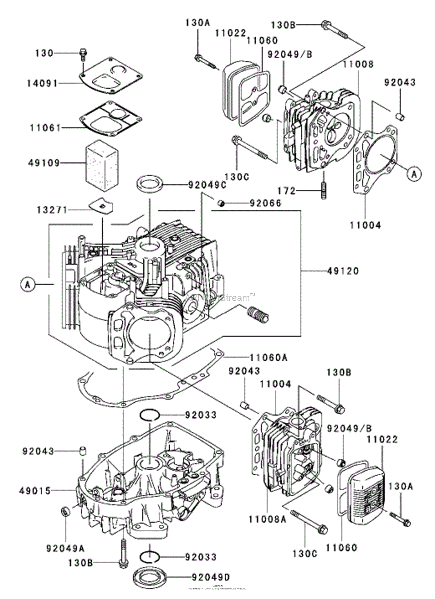 Toro 72202, 419XT Garden Tractor, 2003 (SN 230000001-230999999) Parts ...