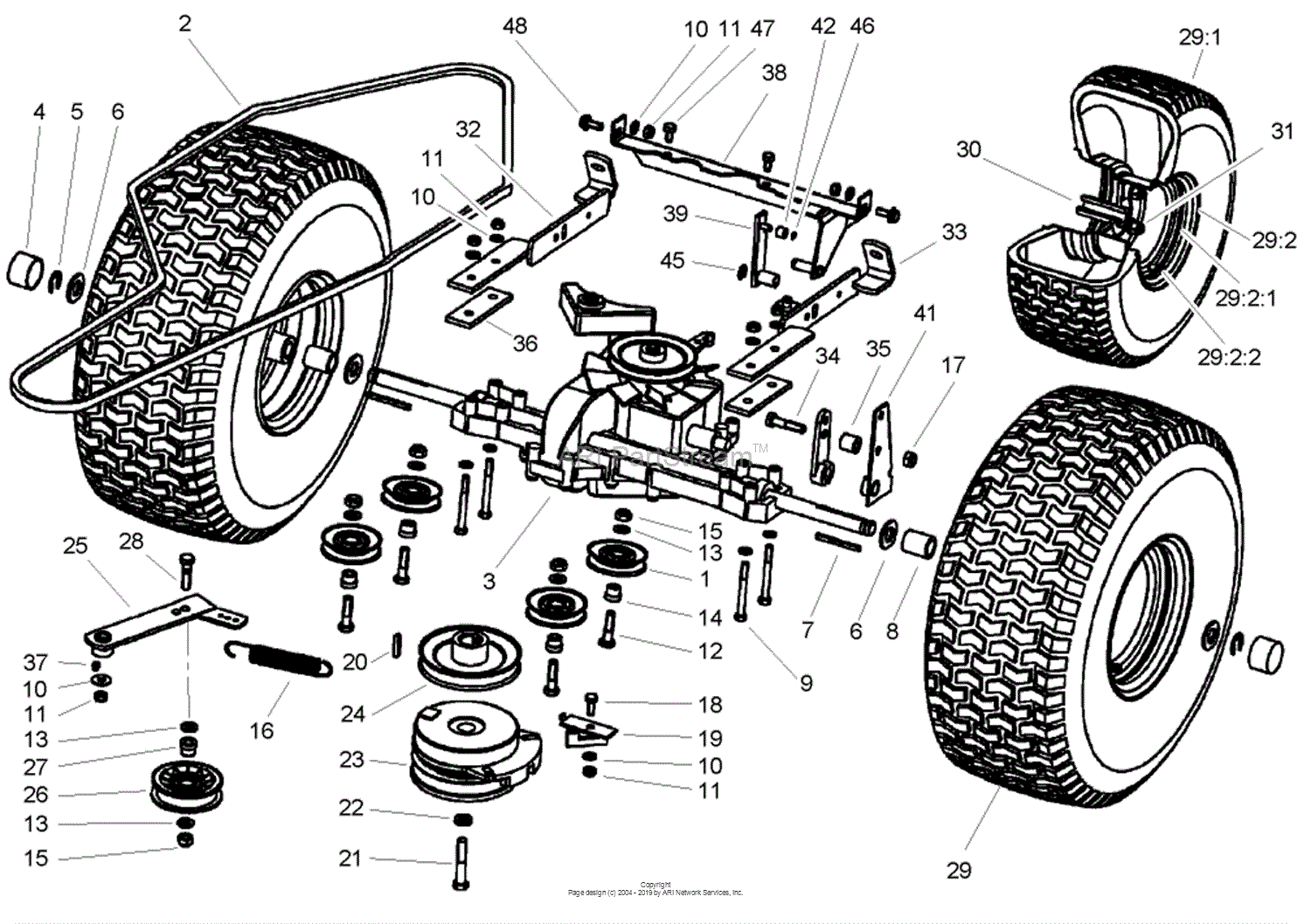 John deere 2025 170 parts manual