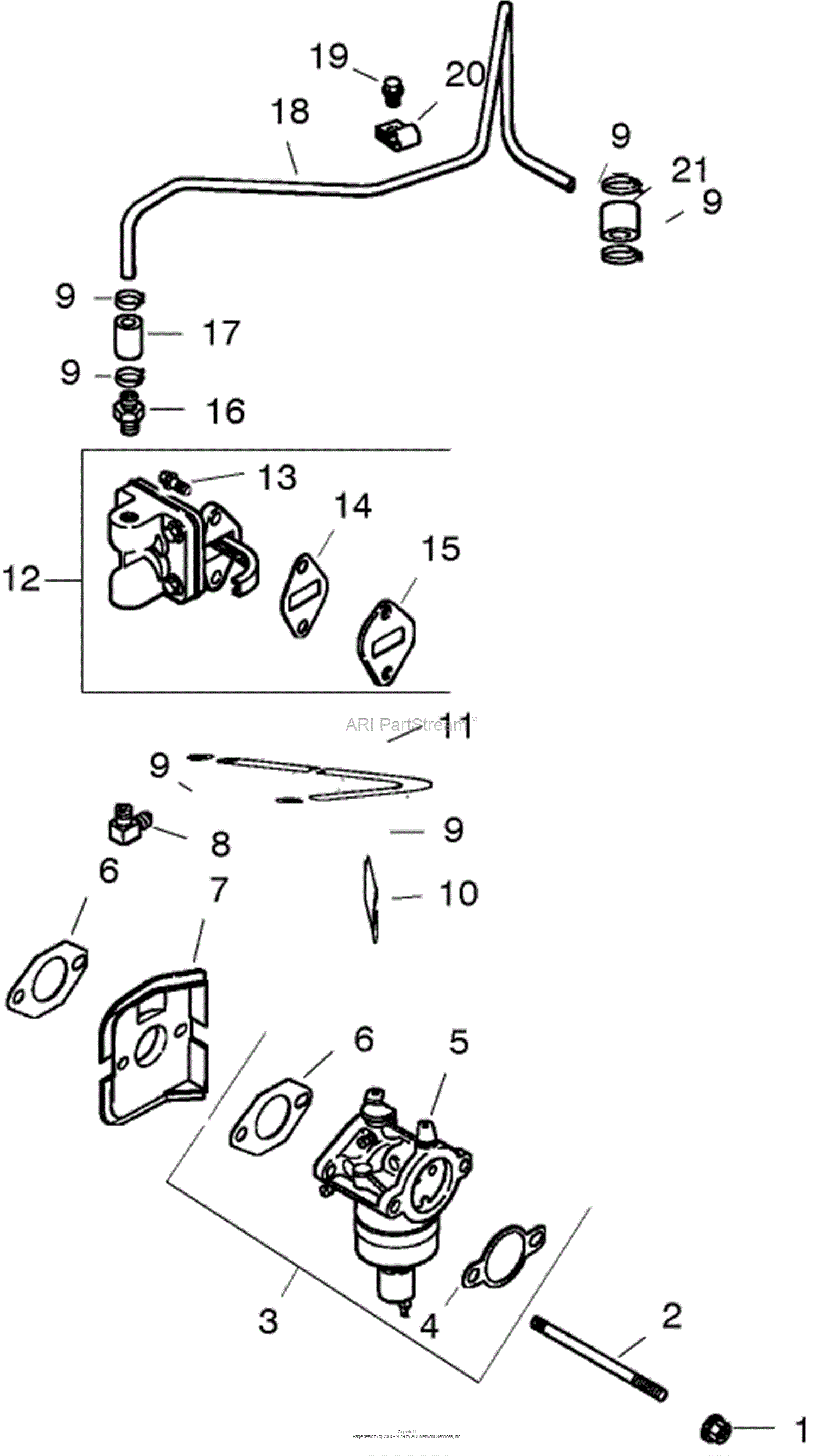 Toro 72200, 410 Garden Tractor, 2005 (SN 250000001-250999999) Parts ...