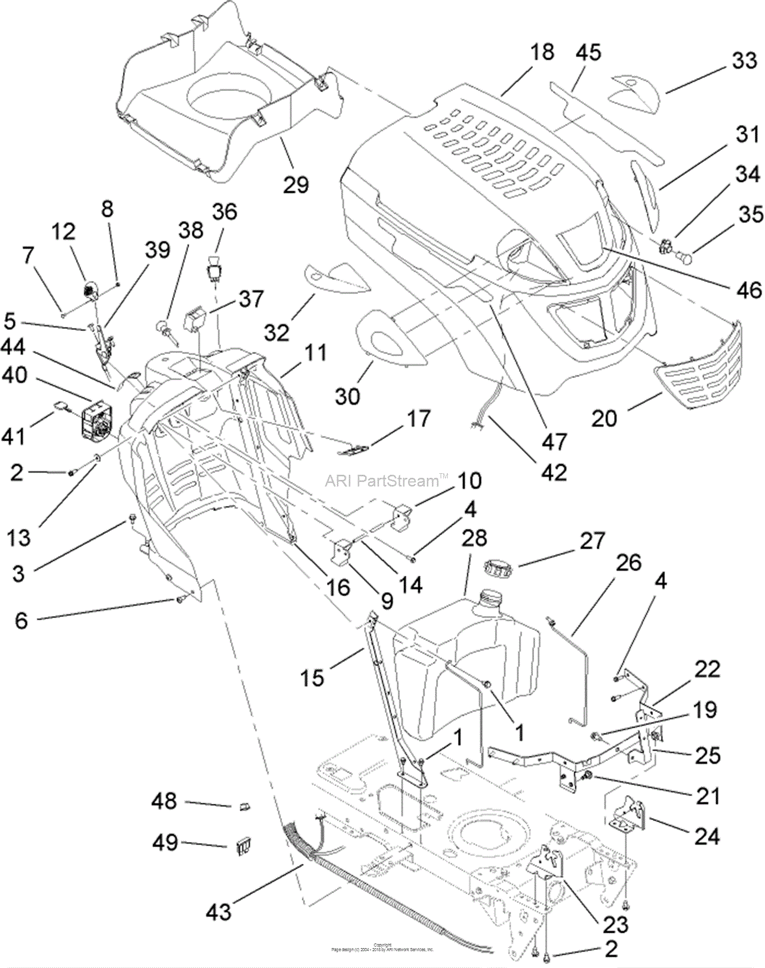 [DIAGRAM] Toro Lx500 Parts Diagram