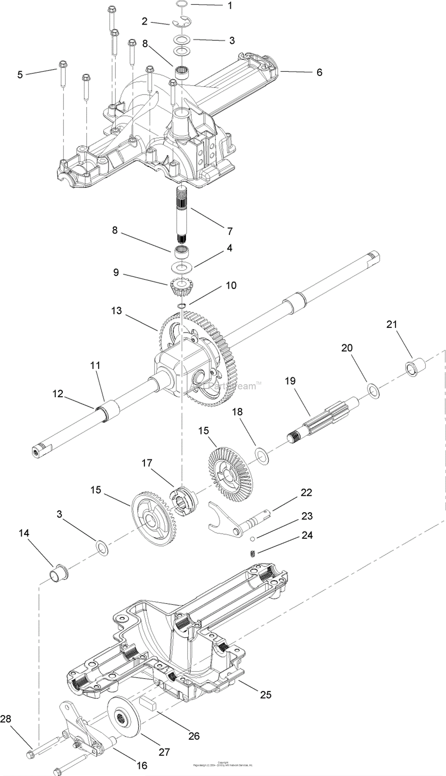 Toro lx420 outlet transmission