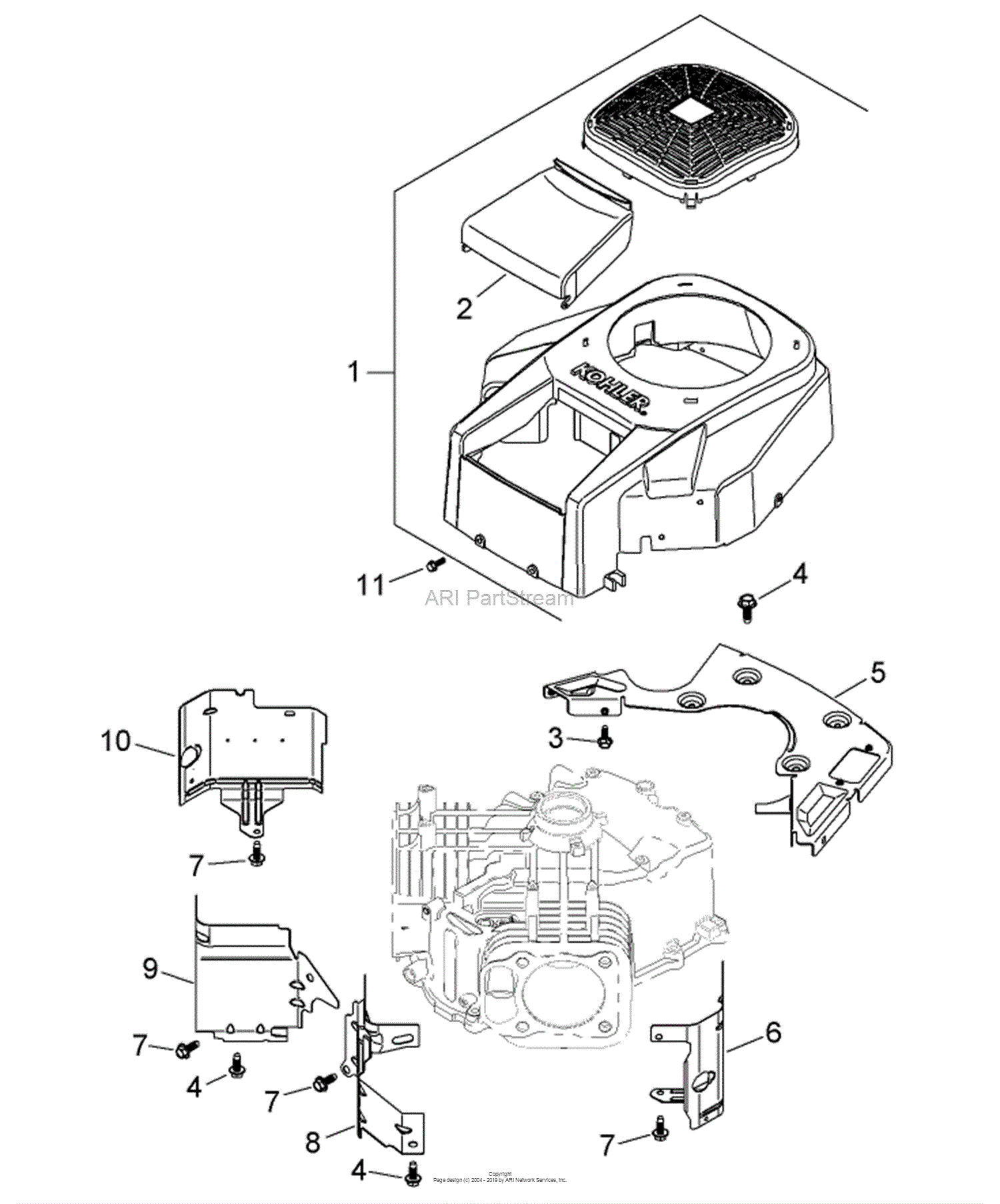 Kohler lawn mower store parts near me