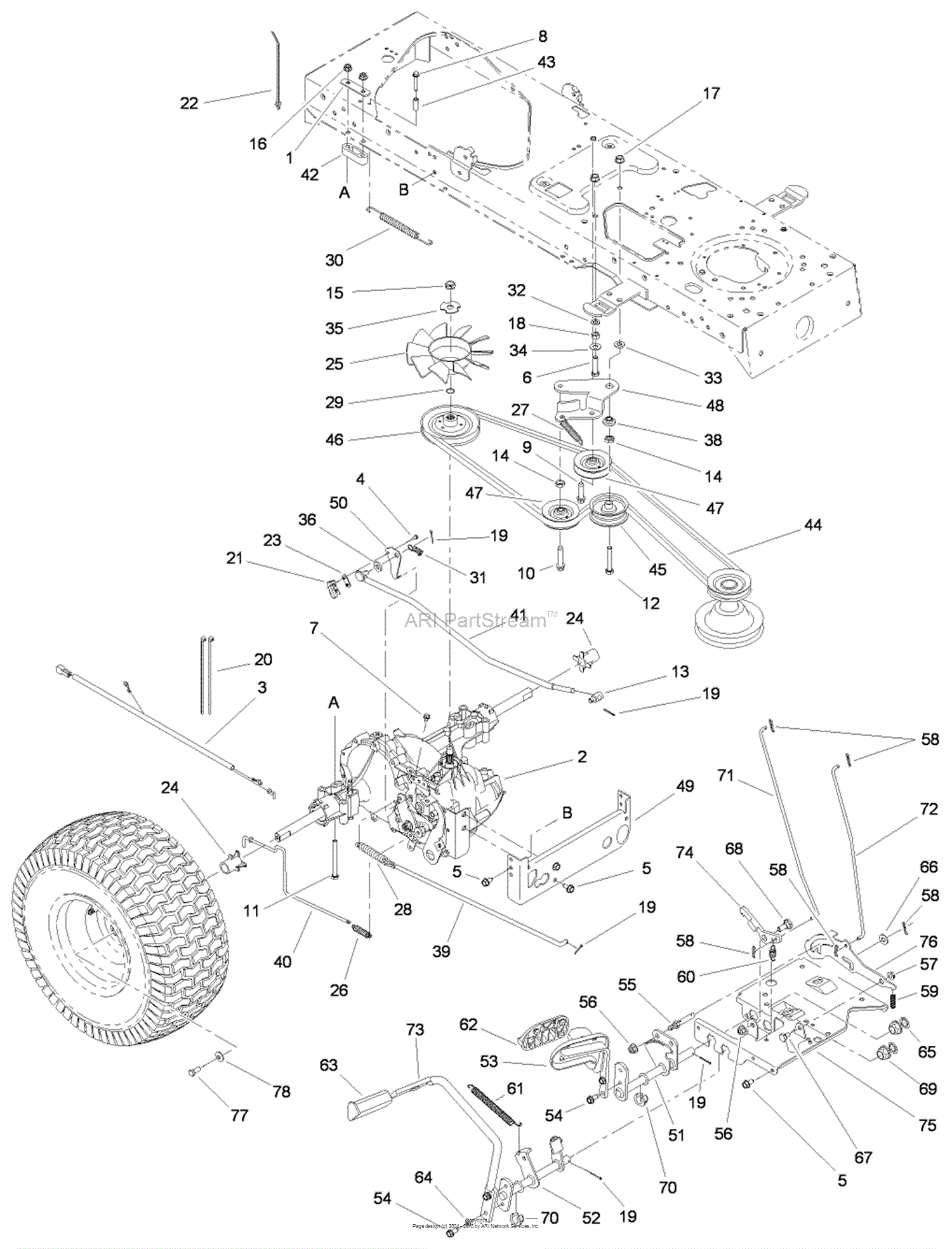 toro lx466 drive belt replacement