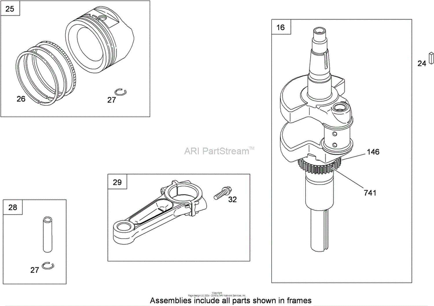 Toro 13AT61RH544, LX466 Lawn Tractor, 2008 (SN 1-) Parts Diagram for ...