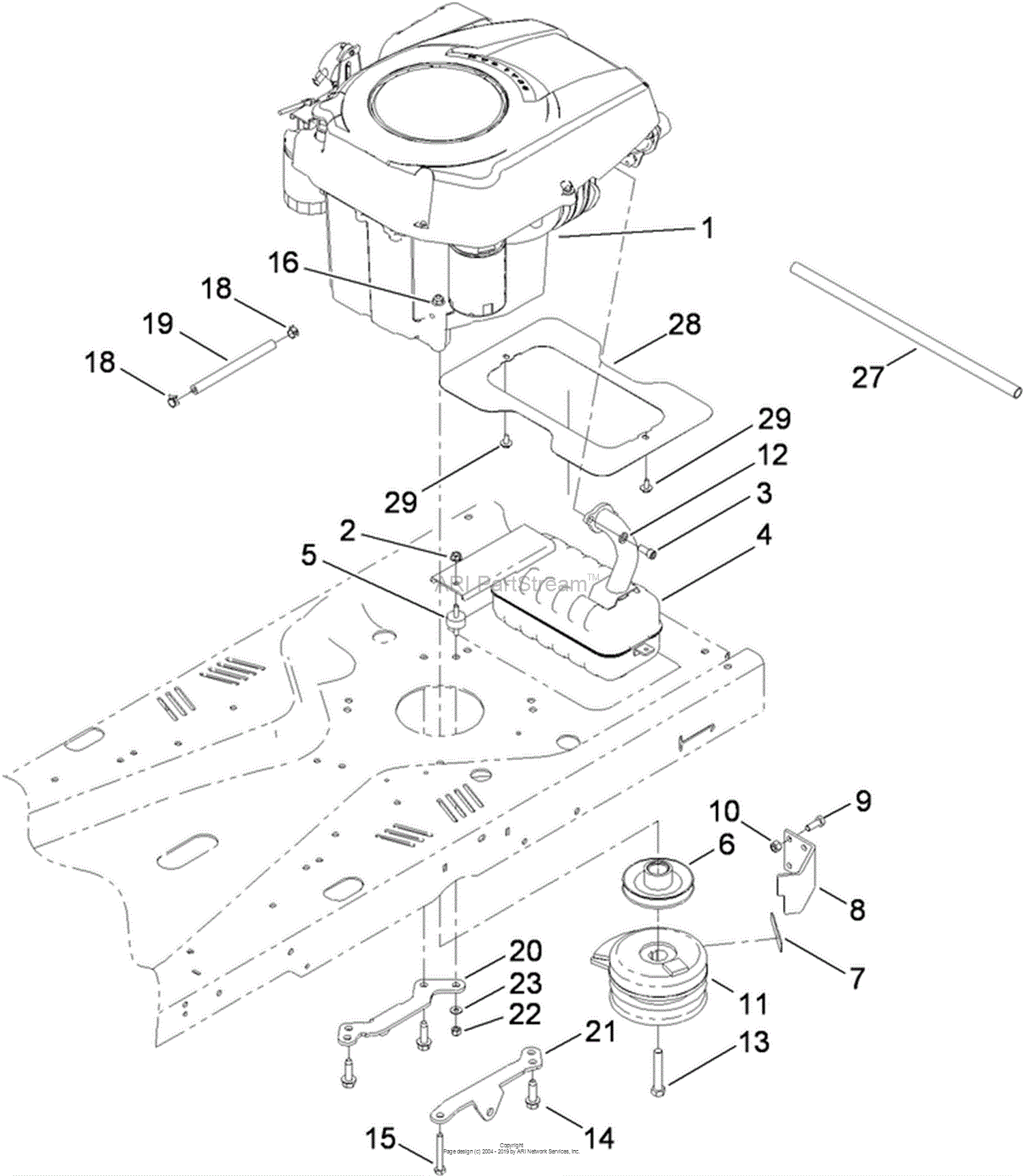 Toro Timecutter Z4200 Parts Diagram