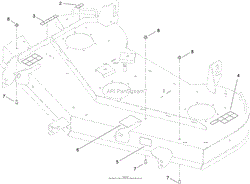 Toro 74924, TITAN ZX5420 Zero-Turn-Radius Riding Mower, 2011 (SN 