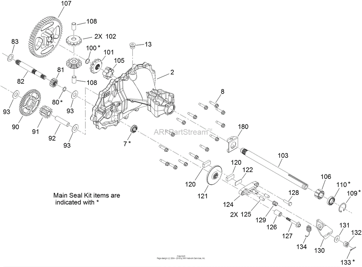 Toro 74560, DH 140 Lawn Tractor, 2013 (SN 313000001-313999999) Parts ...