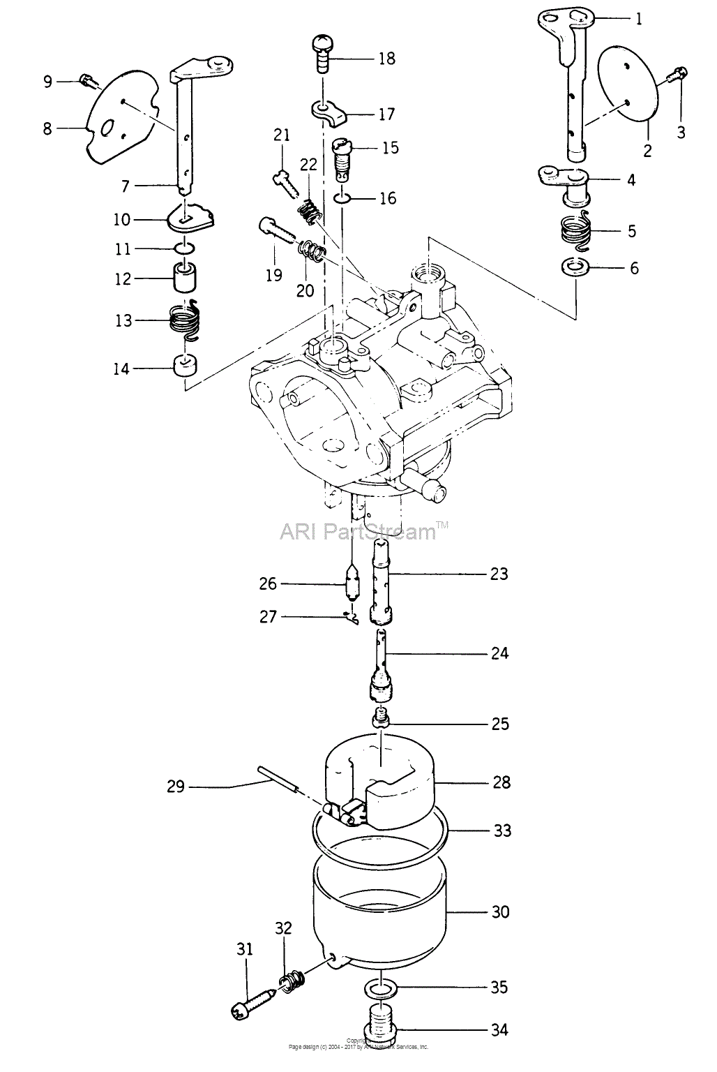 Toro Carburetor Diagram