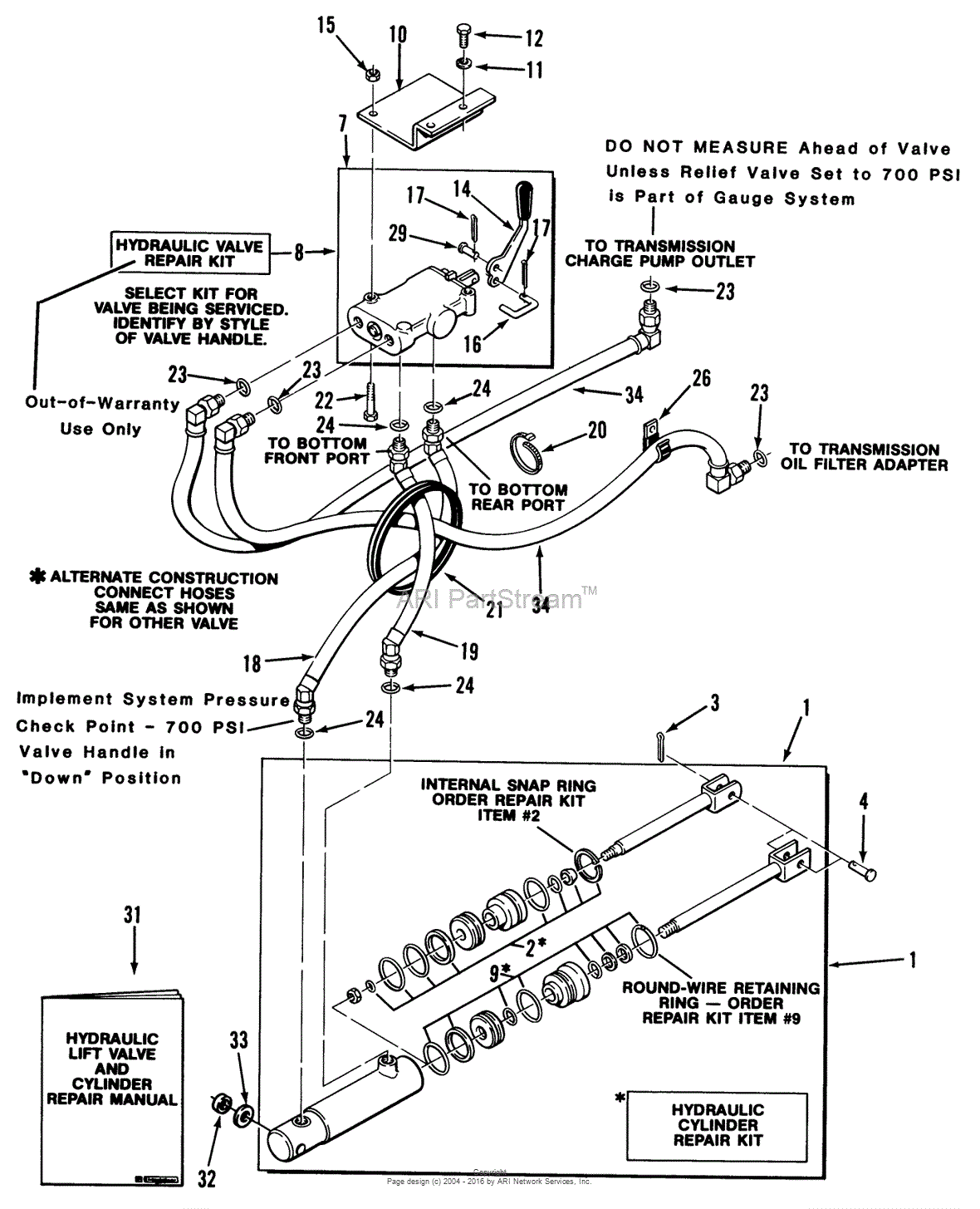 Toro 41-16OE01, 416-H Garden Tractor, 1990 Parts Diagram for ...