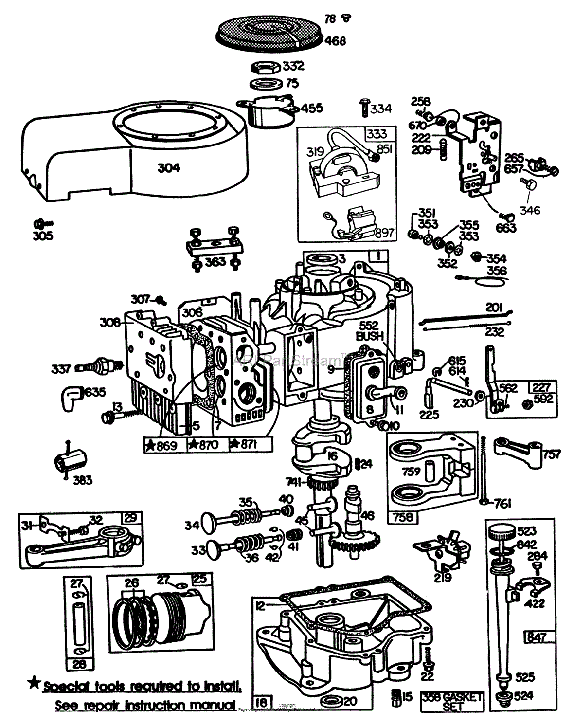 Toro 56155, 11-32 Rear Engine Rider, 1983 (SN 3000001-3999999) Parts ...