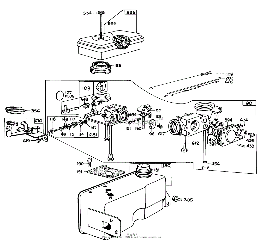 Toro 57051 25 Lawn Tractor 1969 Sn 9000001 9999999 Parts Diagram For Model 299448 3951