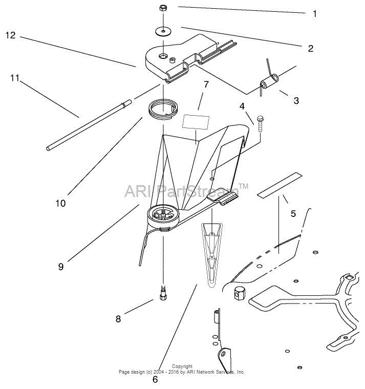 Toro 70171, 12-32 Rear Engine Rider, 2000 (SN 200000001-200999999 ...