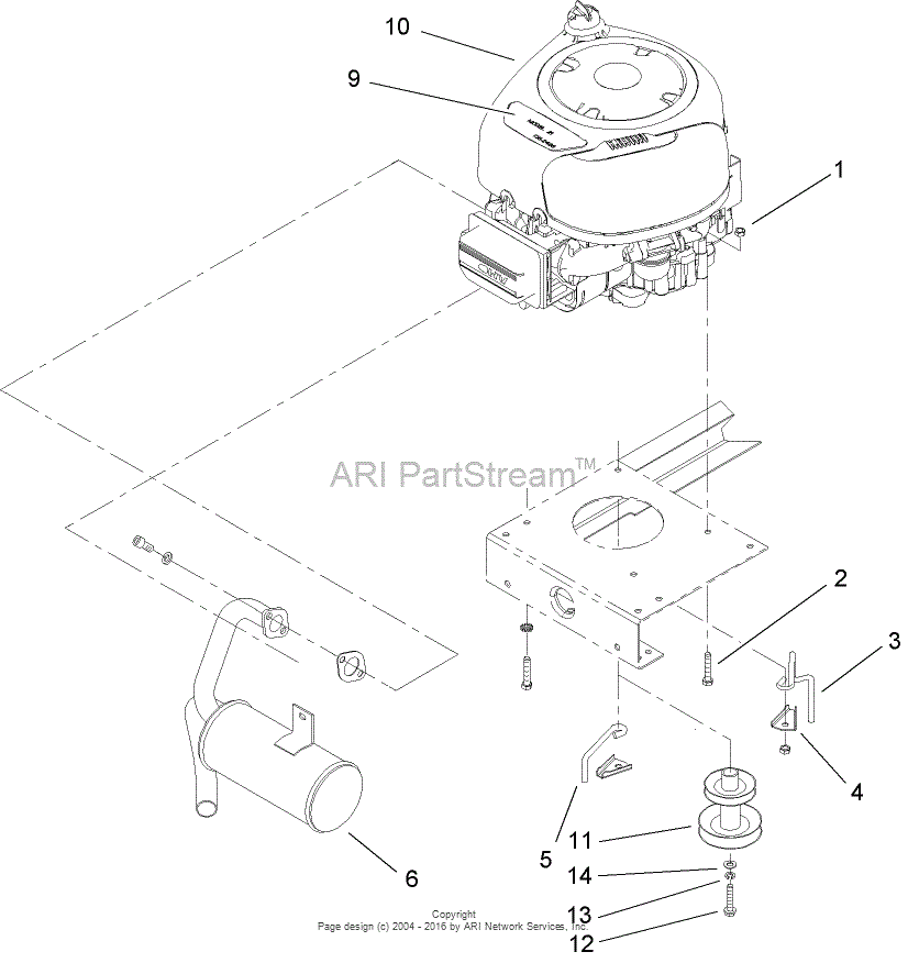 Toro 71209, XL 320 Lawn Tractor, 2006 (SN 260000001-260999999) Parts ...