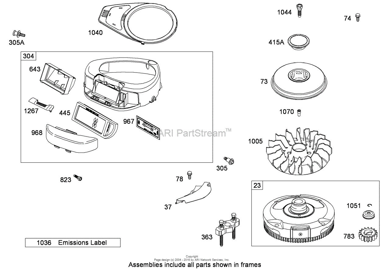 Toro 71253, XL 440H Lawn Tractor, 2010 (SN 310000001-310999999) Parts ...