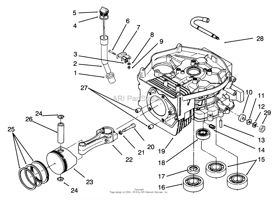 Toro 72040, 244-5 Yard Tractor, 1993 (SN 3900001-3999999) Parts Diagram ...