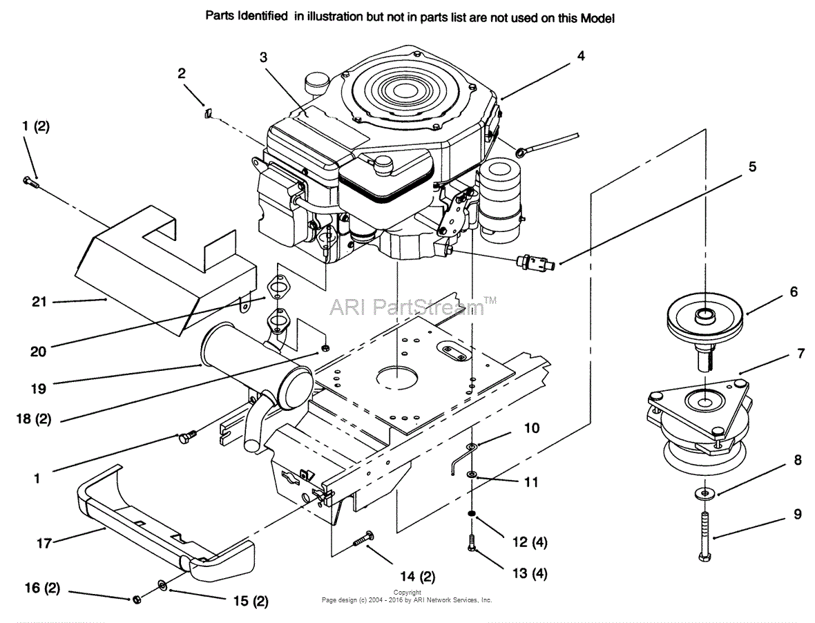 Toro 72045, 265-6 Yard Tractor, 1996 (SN 6900001-6999999) Parts Diagram ...