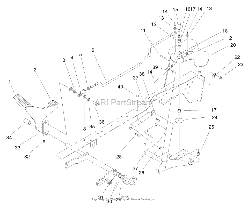 Toro 72071, 265-H Lawn and Garden Tractor, 2000 (SN 200000001-200999999 ...