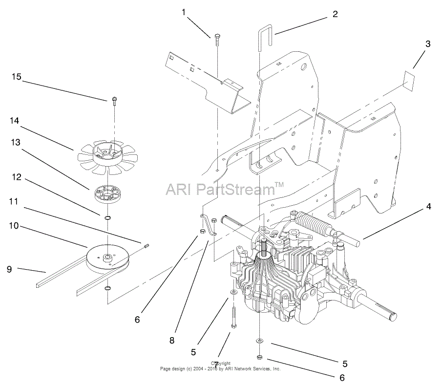 Toro 72105, 268-H Lawn and Garden Tractor, 1999 (SN 9900001-9999999 ...