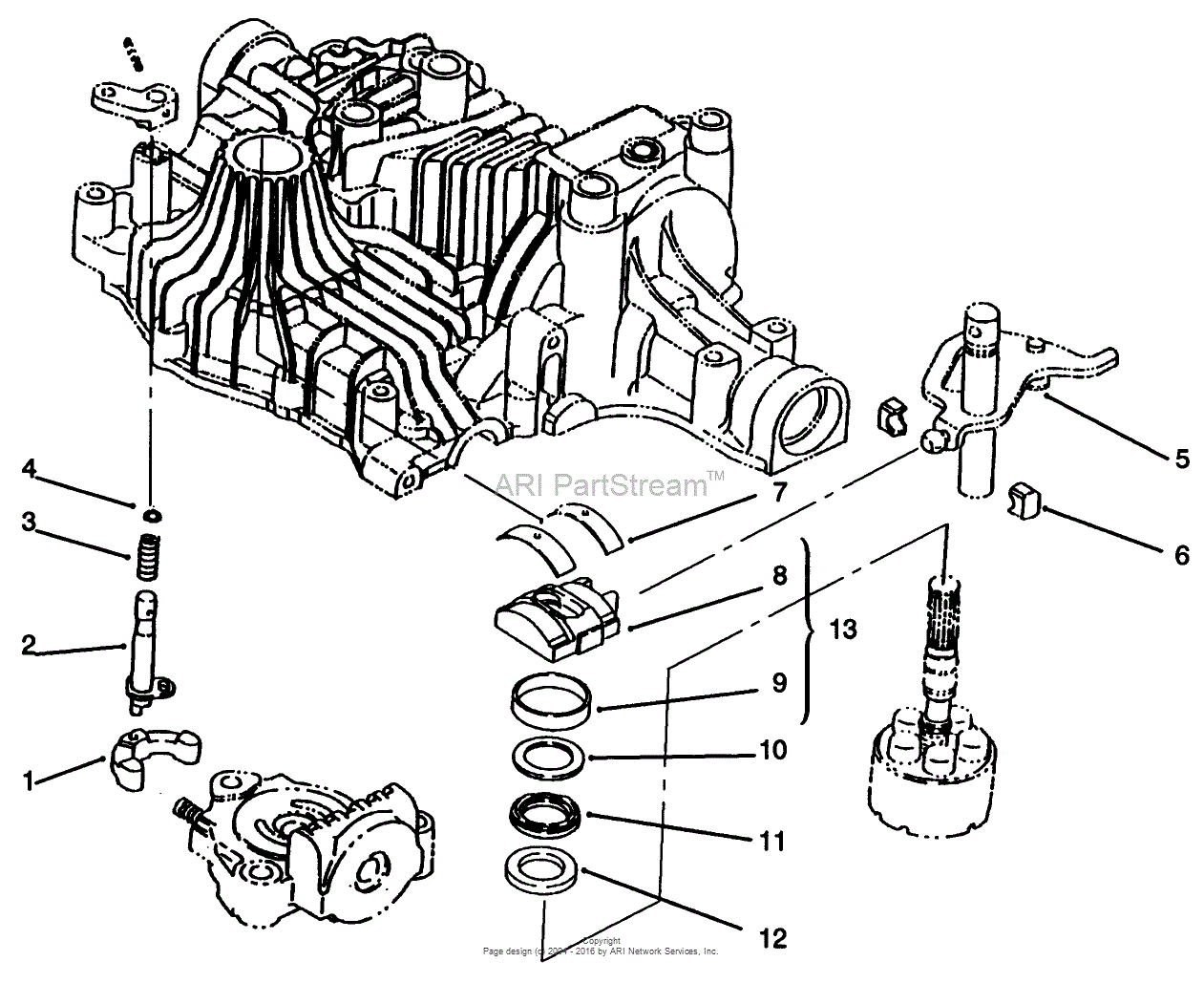 Toro 72102, 269-H Lawn and Garden Tractor, 1996 (SN 6900001-6999999 ...