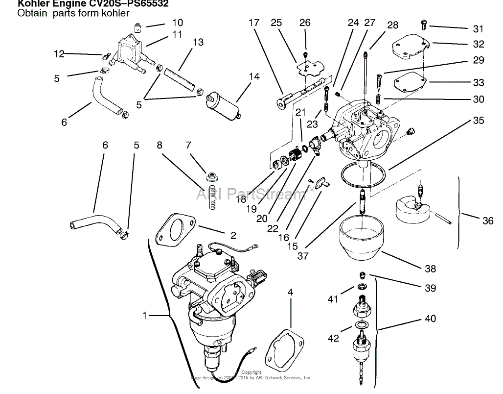 Toro 72110, 270-H Lawn and Garden Tractor, 1996 (SN 6900001-6999999 ...