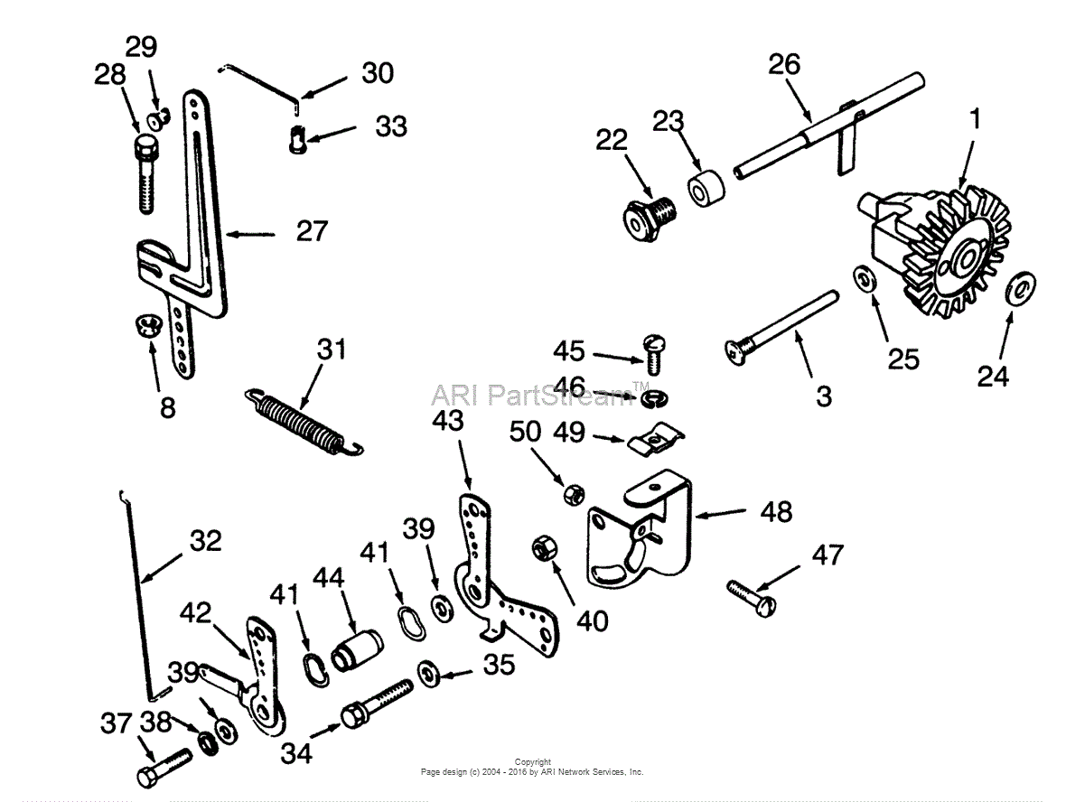 Toro 73380, 312-8 Garden Tractor, 1993 (SN 3900001-3999999) Parts ...