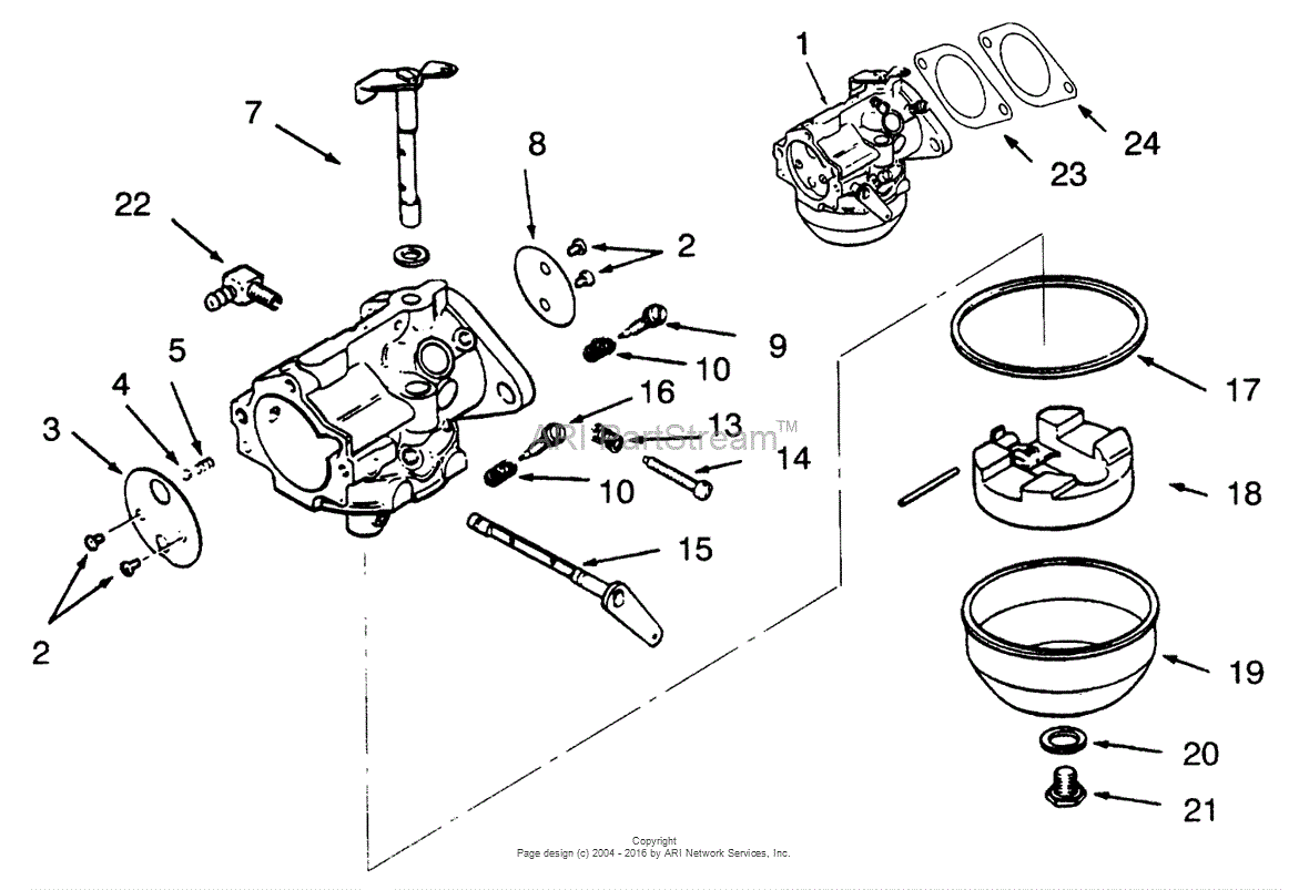 Toro 73400, 314-8 Garden Tractor, 1993 (SN 3900001-3999999) Parts ...