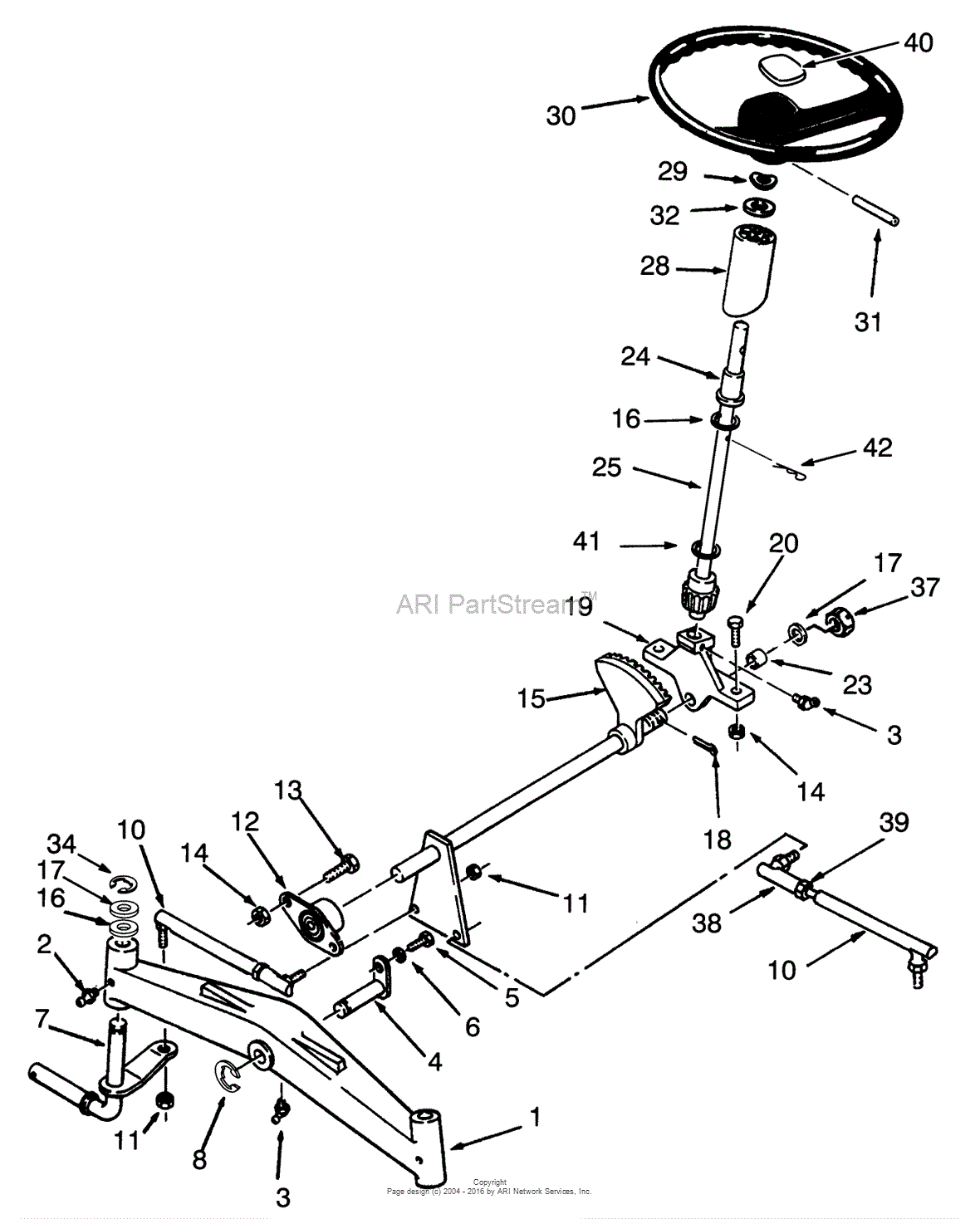 Toro 73401, 314-H Garden Tractor, 1993 (SN 3900001-3999999) Parts ...