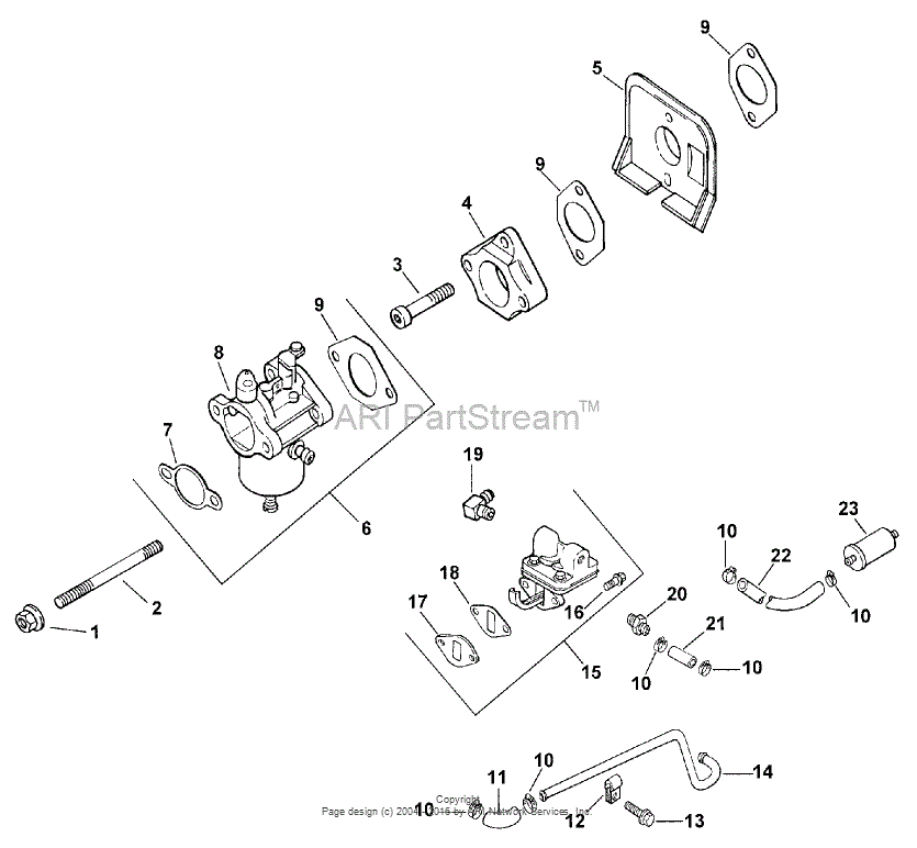 Toro 73428, 312-8 Garden Tractor, 1998 (SN 8900500-8999999) Parts ...