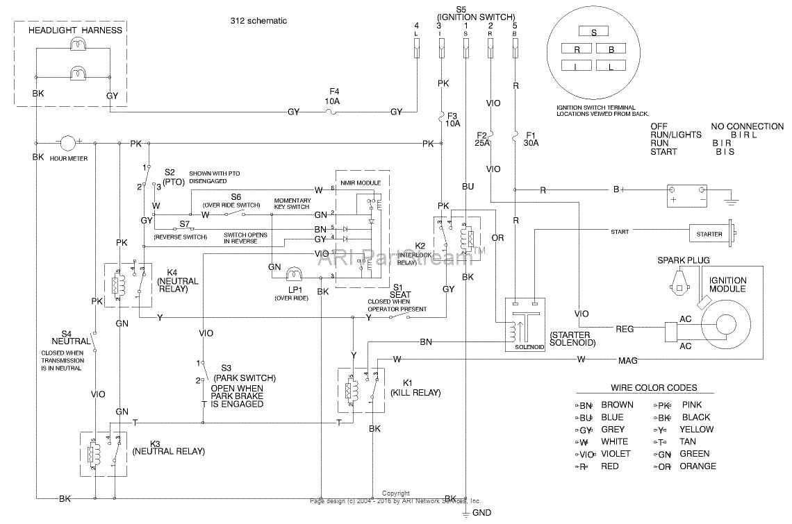 Toro 73449, 314-8 Garden Tractor, 2000 (SN 200000001-200999999) Parts ...