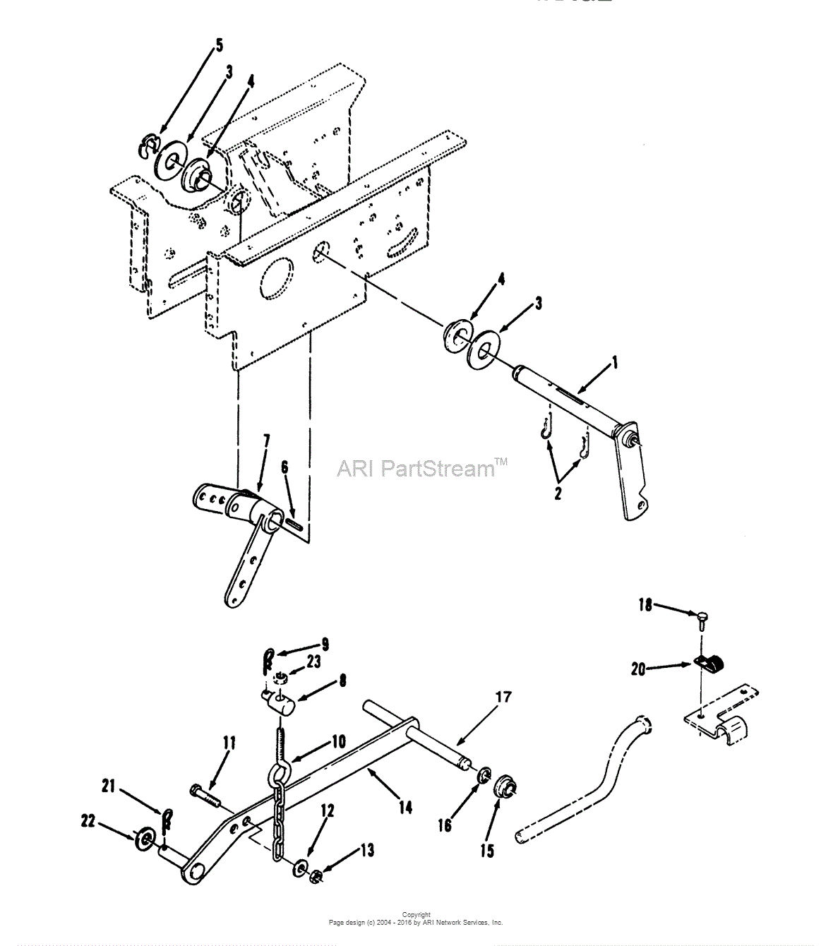 Toro 73501, 520-H Garden Tractor, 1993 (SN 39000001-39999999) Parts ...