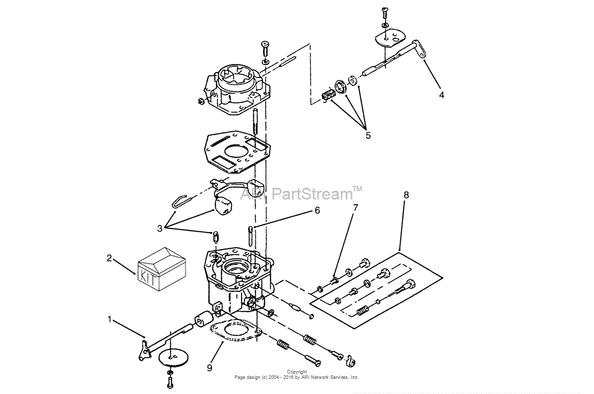 Toro 73501, 520-H Garden Tractor, 1995 (SN 59000412-59002868) Parts ...