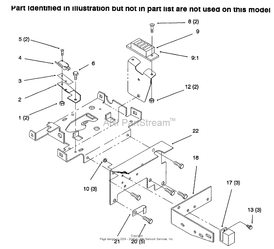 Toro 73502, 520-H Garden Tractor, 1996 (SN 6900001-6999999) Parts ...